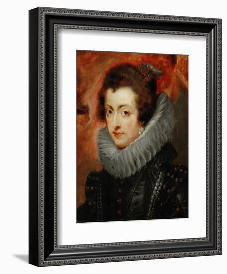 Isabella of Bourbon (1602-1644)-Peter Paul Rubens-Framed Giclee Print