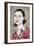 Isabella Rossellini, 2014 (Acrylic on Illustration Board)-Anita Kunz-Framed Giclee Print