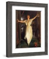 Isabella Stewart Gardner in Venice, 1894-Anders Leonard Zorn-Framed Giclee Print