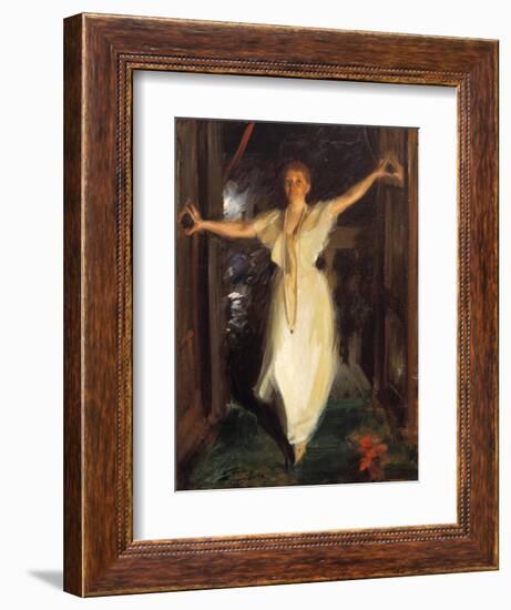 Isabella Stewart Gardner in Venice, 1894-Anders Leonard Zorn-Framed Giclee Print
