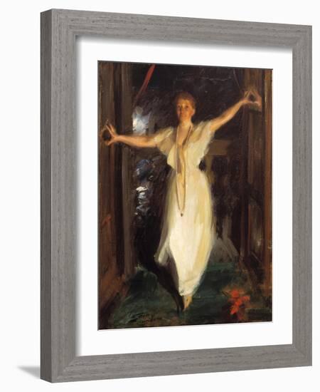 Isabella Stewart Gardner in Venice, 1894-Anders Leonard Zorn-Framed Giclee Print