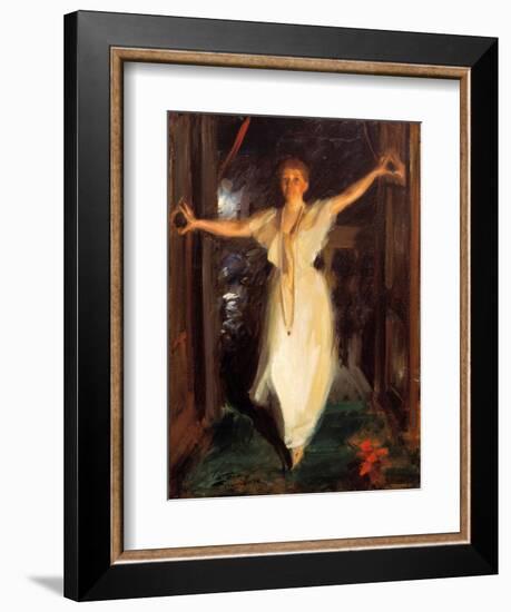 Isabella Stewart Gardner in Venice-Anders Leonard Zorn-Framed Giclee Print