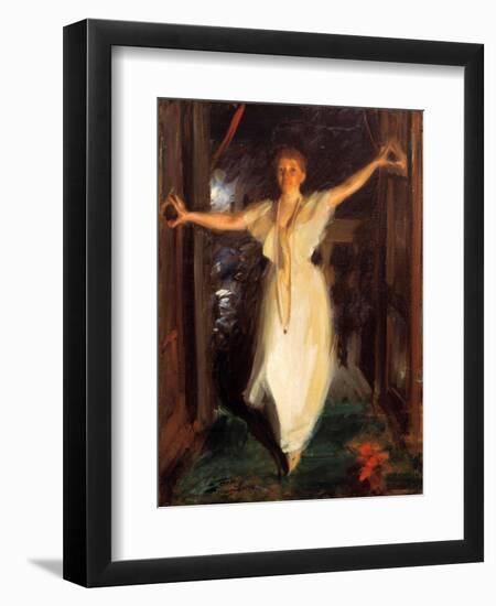 Isabella Stewart Gardner in Venice-Anders Leonard Zorn-Framed Giclee Print