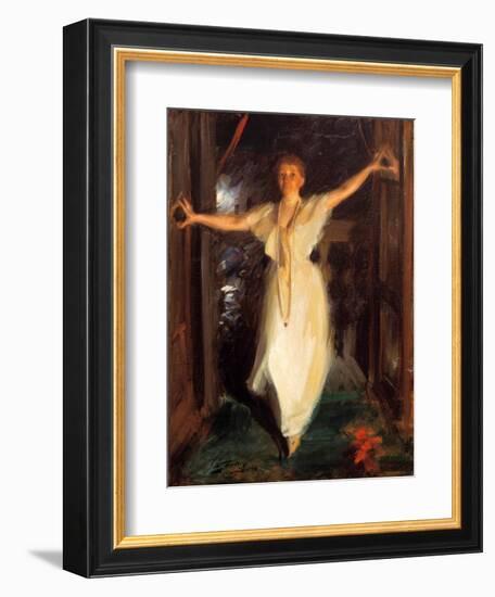 Isabella Stewart Gardner in Venice-Anders Leonard Zorn-Framed Giclee Print