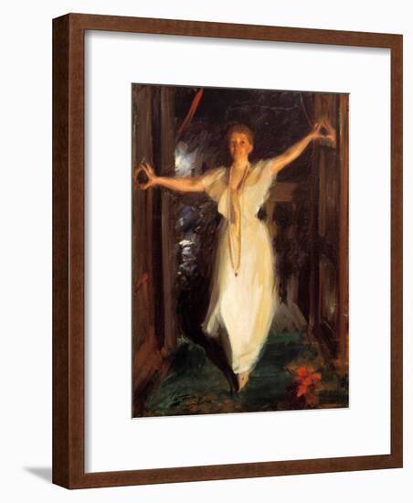 Isabella Stewart Gardner in Venice-Anders Leonard Zorn-Framed Giclee Print