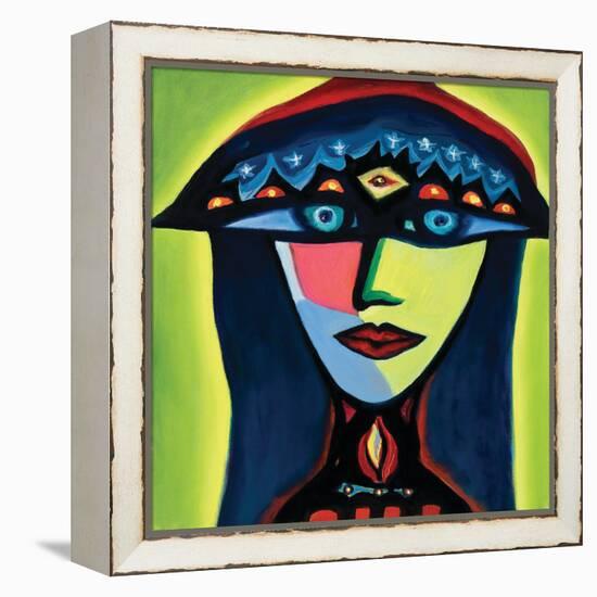 Isabella, the Polish Gypsy, 2007-Carolyn Mary Kleefeld-Framed Premier Image Canvas