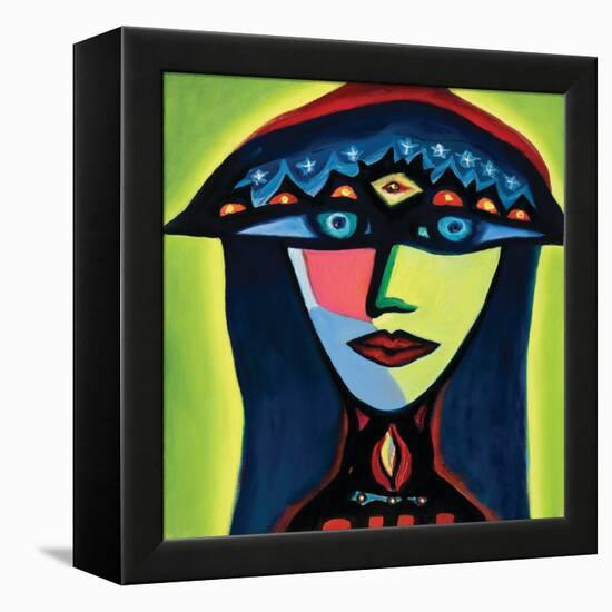 Isabella, the Polish Gypsy, 2007-Carolyn Mary Kleefeld-Framed Premier Image Canvas