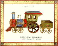 Mechanical Locomotive-Isabelle De Bercy-Mounted Art Print