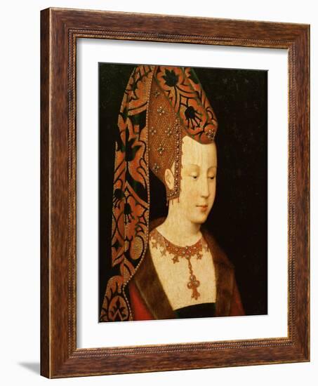 Isabelle De Bourbon, Wife of Charles the Bold of Burgunday, or Isabella of Portugal-Rogier van der Weyden-Framed Giclee Print