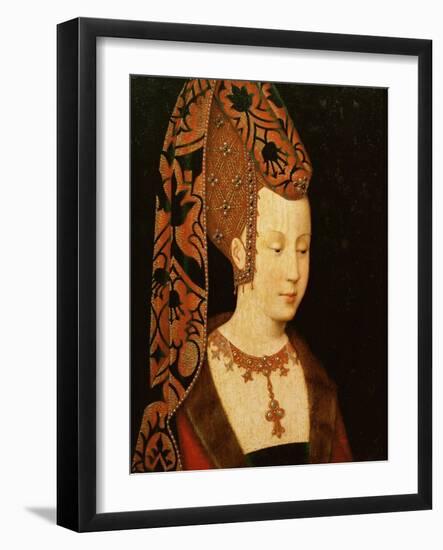 Isabelle De Bourbon, Wife of Charles the Bold of Burgunday, or Isabella of Portugal-Rogier van der Weyden-Framed Giclee Print