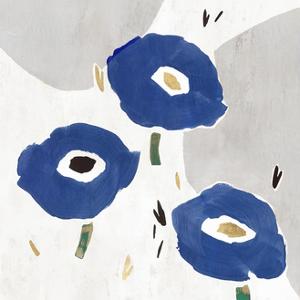 Blue Cluster II by Isabelle Z