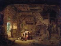 Horsemen Halting at an Inn, C.1640s-Isack van Ostade-Giclee Print