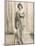 Isadora Duncan American Dancer in a Long Robe-null-Mounted Photographic Print