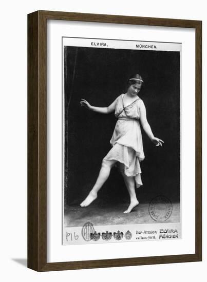 Isadora Duncan circa 1903-04-Elvira Studio-Framed Giclee Print