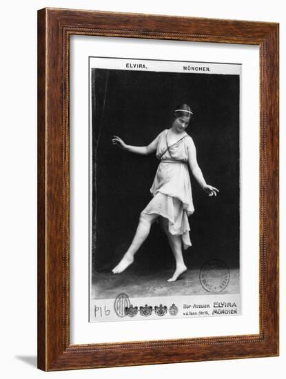 Isadora Duncan circa 1903-04-Elvira Studio-Framed Giclee Print