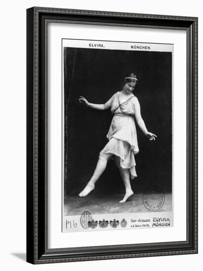 Isadora Duncan circa 1903-04-Elvira Studio-Framed Giclee Print