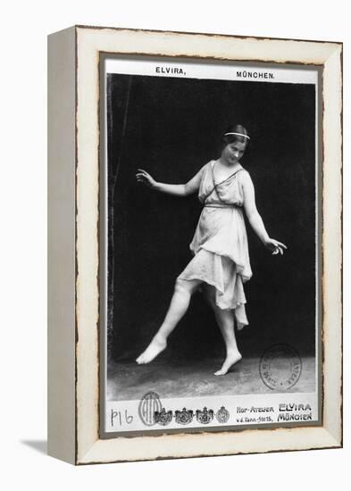 Isadora Duncan circa 1903-04-Elvira Studio-Framed Premier Image Canvas