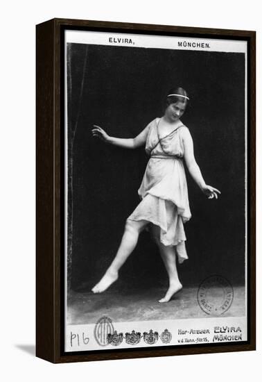 Isadora Duncan circa 1903-04-Elvira Studio-Framed Premier Image Canvas