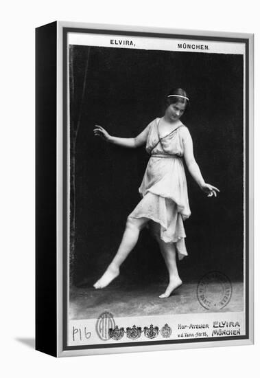 Isadora Duncan circa 1903-04-Elvira Studio-Framed Premier Image Canvas