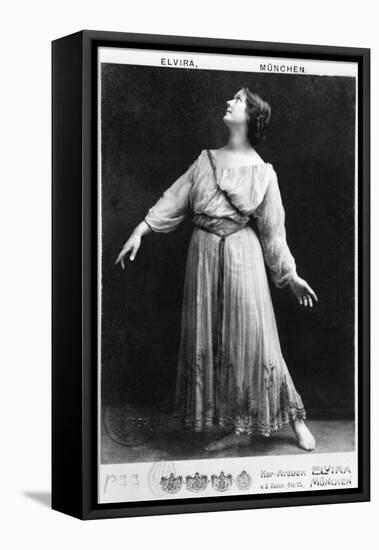 Isadora Duncan circa 1903-04-Elvira Studio-Framed Premier Image Canvas