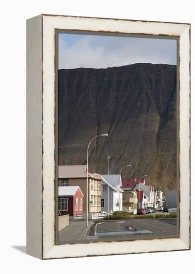 Isafjordur, West Fjords, Iceland, Polar Regions-Michael-Framed Premier Image Canvas