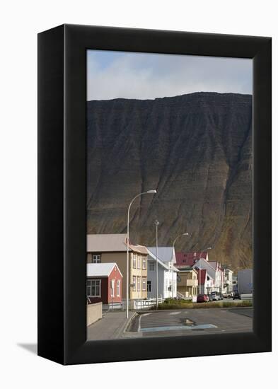 Isafjordur, West Fjords, Iceland, Polar Regions-Michael-Framed Premier Image Canvas