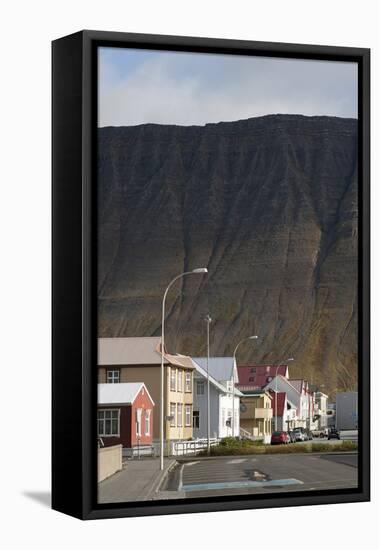 Isafjordur, West Fjords, Iceland, Polar Regions-Michael-Framed Premier Image Canvas