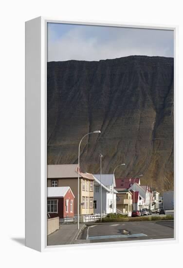 Isafjordur, West Fjords, Iceland, Polar Regions-Michael-Framed Premier Image Canvas