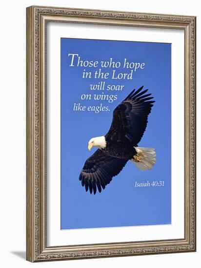 Isaiah 40:31 - Inspirational-Lantern Press-Framed Art Print