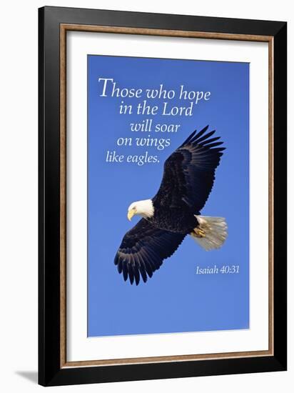 Isaiah 40:31 - Inspirational-Lantern Press-Framed Art Print