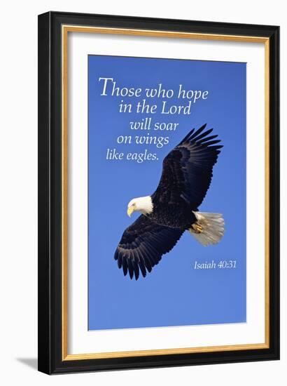Isaiah 40:31 - Inspirational-Lantern Press-Framed Art Print