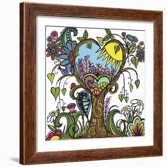 Isaiah 58 11-Leslie Wing-Framed Giclee Print