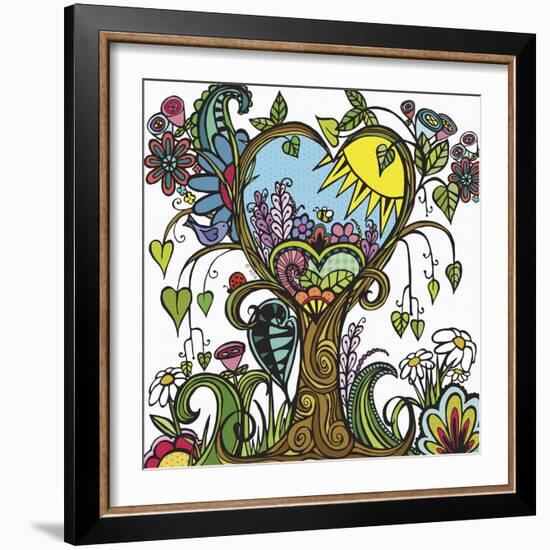 Isaiah 58 11-Leslie Wing-Framed Giclee Print