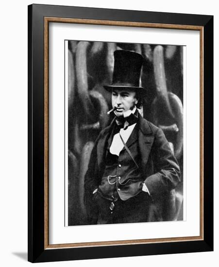 Isambard Kingdom Brunel, British Engineer, 1857-Robert Howlett-Framed Giclee Print