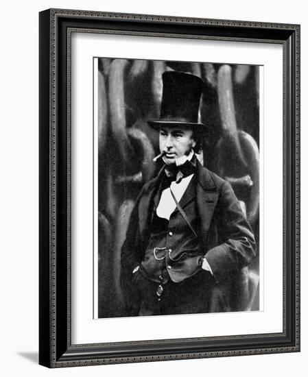 Isambard Kingdom Brunel, British Engineer, 1857-Robert Howlett-Framed Giclee Print