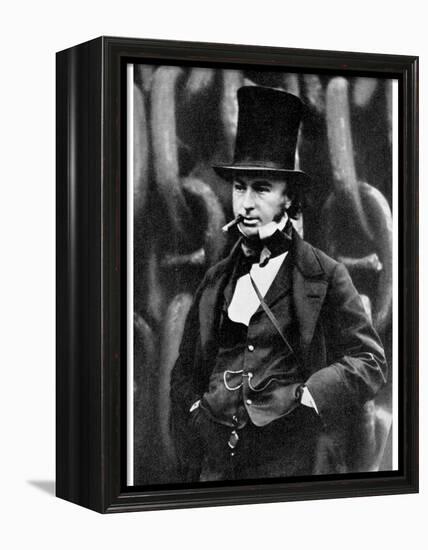 Isambard Kingdom Brunel, British Engineer, 1857-Robert Howlett-Framed Premier Image Canvas