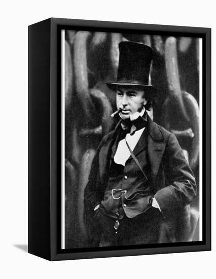 Isambard Kingdom Brunel, British Engineer, 1857-Robert Howlett-Framed Premier Image Canvas