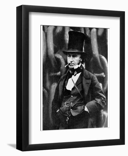 Isambard Kingdom Brunel, British Engineer, 1857-Robert Howlett-Framed Giclee Print