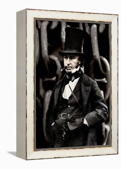 Isambard Kingdom Brunel, British Engineer, 1857-Robert Howlett-Framed Premier Image Canvas