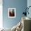 Isamu Noguchi's Red Cube-Andrea Costantini-Framed Photographic Print displayed on a wall