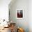 Isamu Noguchi's Red Cube-Andrea Costantini-Framed Photographic Print displayed on a wall