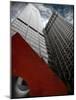 Isamu Noguchi's Red Cube-Andrea Costantini-Mounted Photographic Print