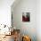 Isamu Noguchi's Red Cube-Andrea Costantini-Mounted Photographic Print displayed on a wall
