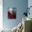 Isamu Noguchi's Red Cube-Andrea Costantini-Photographic Print displayed on a wall