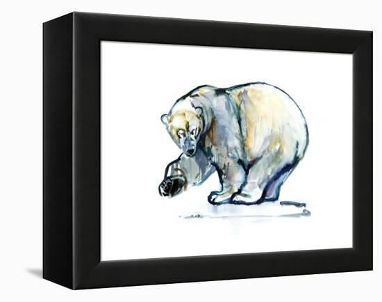 Isbjorn, 2013-Mark Adlington-Framed Premier Image Canvas