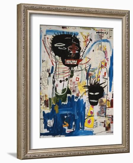 ISBN-Jean-Michel Basquiat-Framed Giclee Print