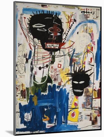 ISBN-Jean-Michel Basquiat-Mounted Giclee Print
