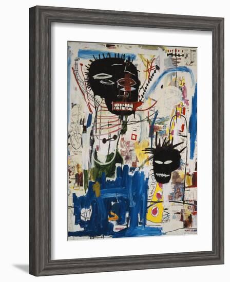 ISBN-Jean-Michel Basquiat-Framed Premium Giclee Print
