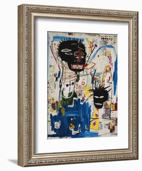 ISBN-Jean-Michel Basquiat-Framed Premium Giclee Print