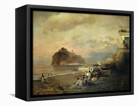 Ischia-Oswald Achenbach-Framed Premier Image Canvas